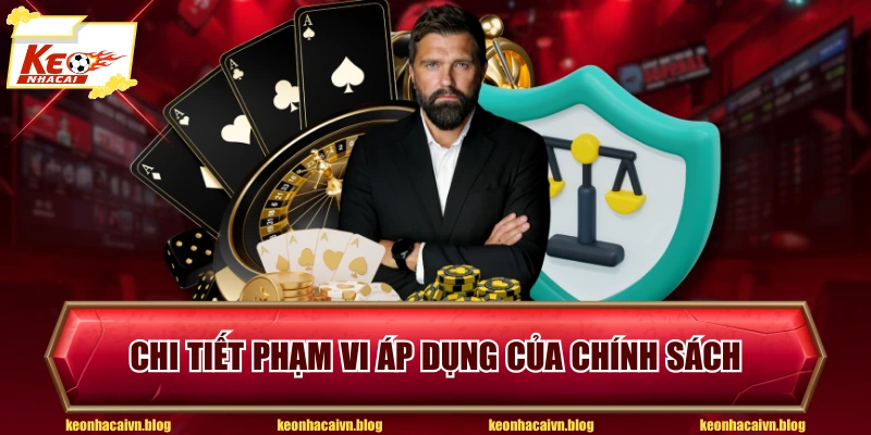 Chi tiết phạm vi áp dụng của chính sách