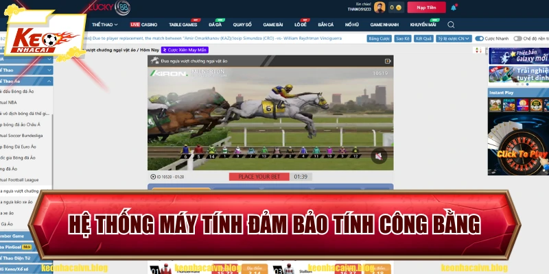 Hệ thống máy tính đảm bảo tính công bằng